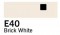 Copic Marker-Brick White E40